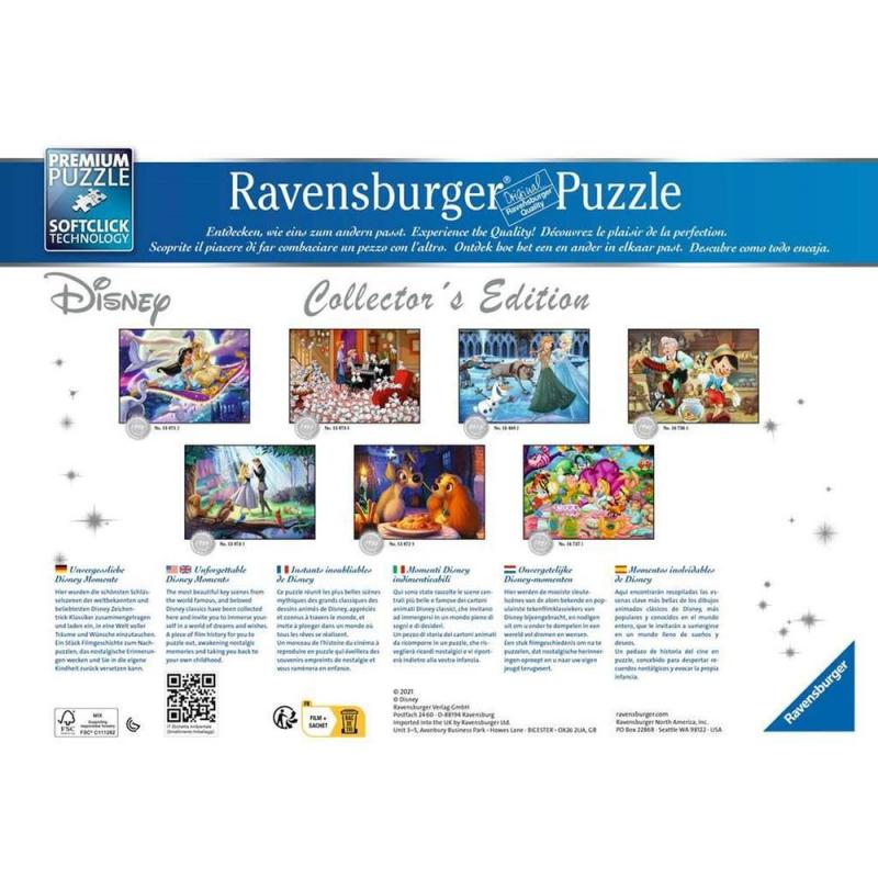 Puzzle ravensburger disney collector's edition -  la dama y el vagabundo 1000 piezas