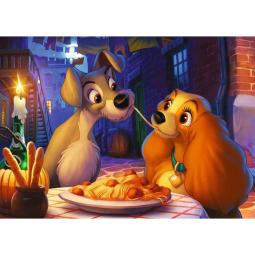 Puzzle ravensburger disney collector's edition -  la dama y el vagabundo 1000 piezas