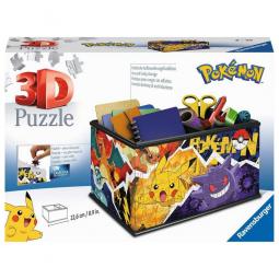 Puzzle 3d ravensburger storage box -  pokemon