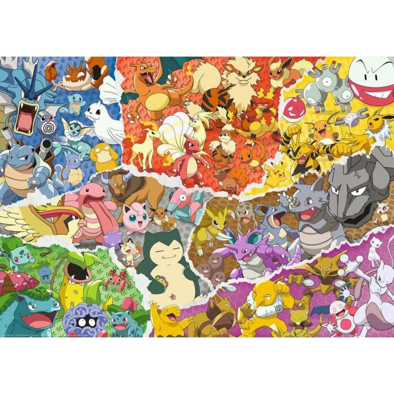 Puzzle ravensburger pokemon 1000 piezas