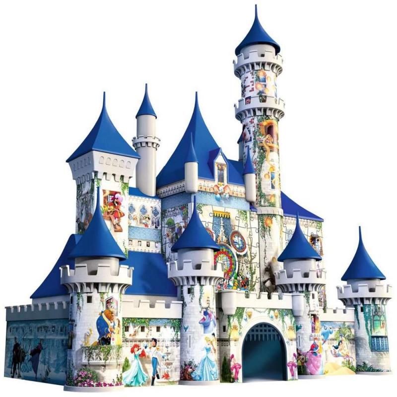 Puzzle 3d ravensburger castillo disney