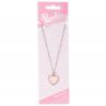 Collar the carat shop barbie corazon rosa