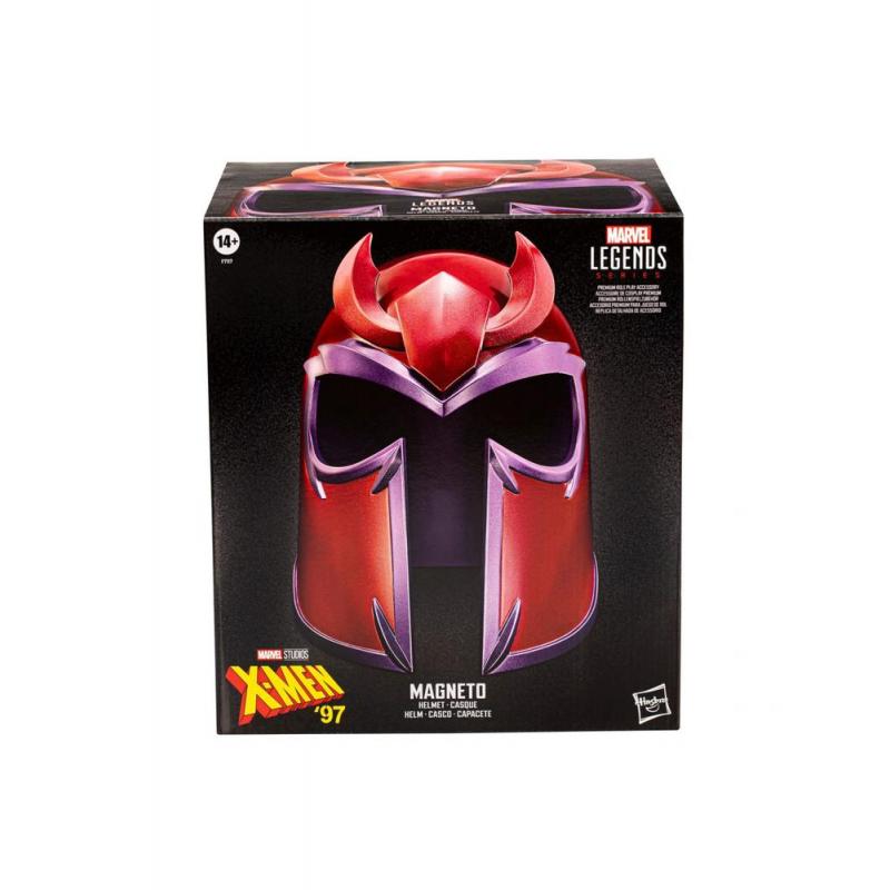 Réplica casco hasbro marvel legends series x - men magneto