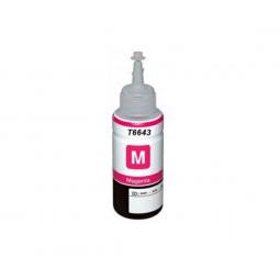 Botella tinta compatible dayma epson t6643 magenta 100 ml premium