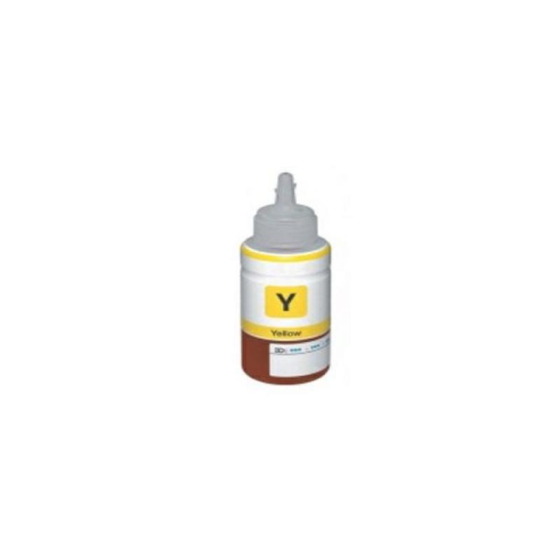Botella tinta compatible dayma epson t6734 amarillo 100ml premium