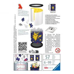 Puzzle 3d ravensburger portalapices pokemon