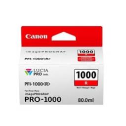 Cartucho tinta canon pfi - 1000r rojo pro - 1000 - Imagen 1
