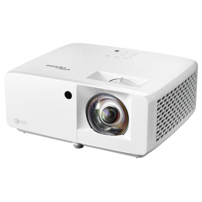 Proyector optoma eco laser zk430st dlp 4k uhd 3700 lumenes - corta distancia