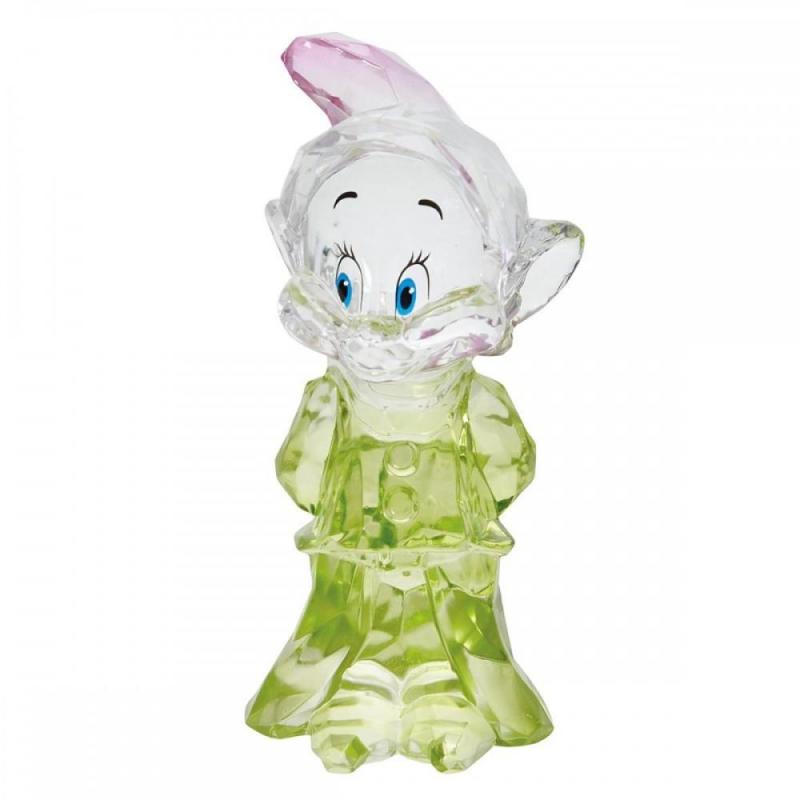 Figura enesco disney cristal blancanieves enanito dopey tontín