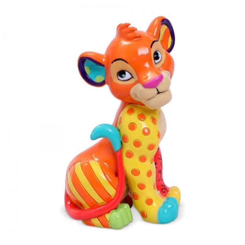 Figura enesco disney el rey león simba sentado estilo britto