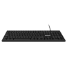 Phoenix k100 teclado multimedia usb negro qwerty oficina