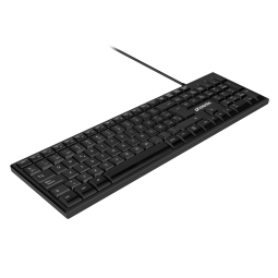 Phoenix k100 teclado multimedia usb negro qwerty oficina
