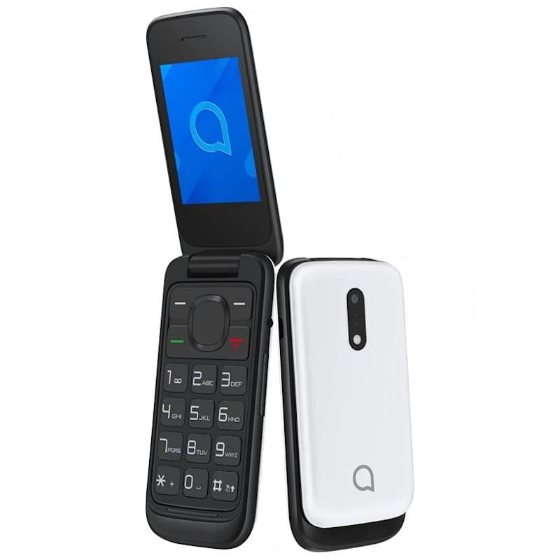 Telefono movil alcatel 2057d negro - blanco - 2.4pulgadas - 4mb rom - 4mb ram - 1.3mpx - 970mah