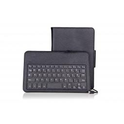 Funda para tablet hasta 8 pulgadas teclado con cable