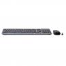 Combo inalambrico teclado multimedia y raton phoenix receptor usb 2.4ghz wireless raton 1000dpi diseño ultra delgado
