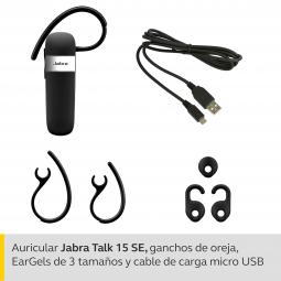 Auricular bluetooth jabra talk 15se negro