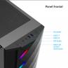 Caja gaming torre phoenix black diamond - cristal templado - tira argb - usb 3.0 - filtros antipolvo - incluye ventilador argb