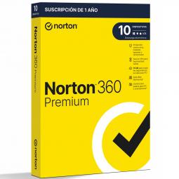 Antivirus norton 360 premium 75gb español 1 usuario 10 dispositivos 1 año caja generic rsp mm gum
