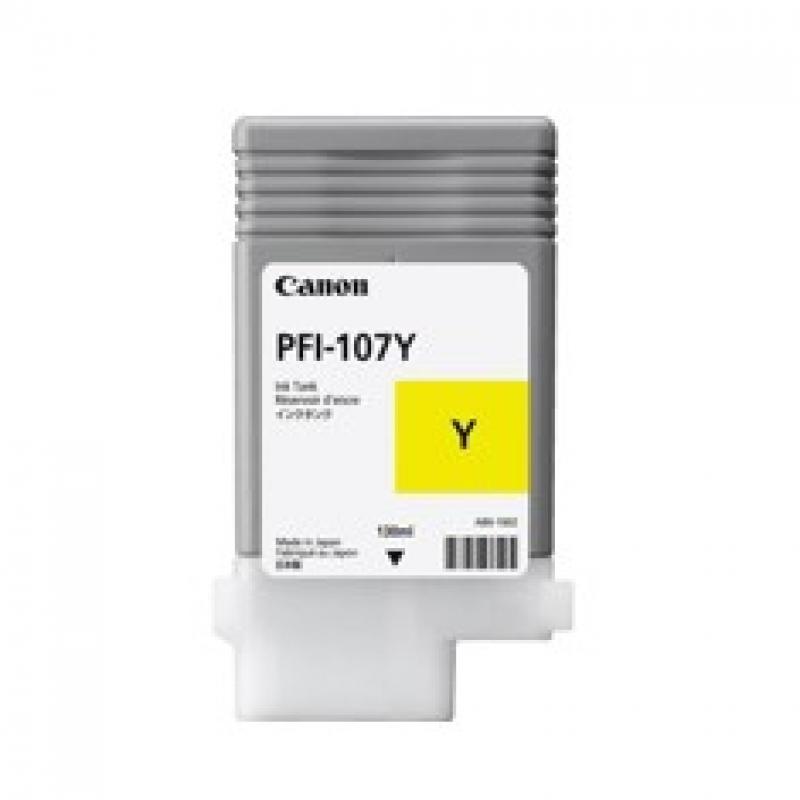 Cartucho tinta canon pfi - 107y amarillo ipf670 -  ipf680 -  ipf685 -  ipf770 -  ipf780 -  ipf785 - Imagen 1