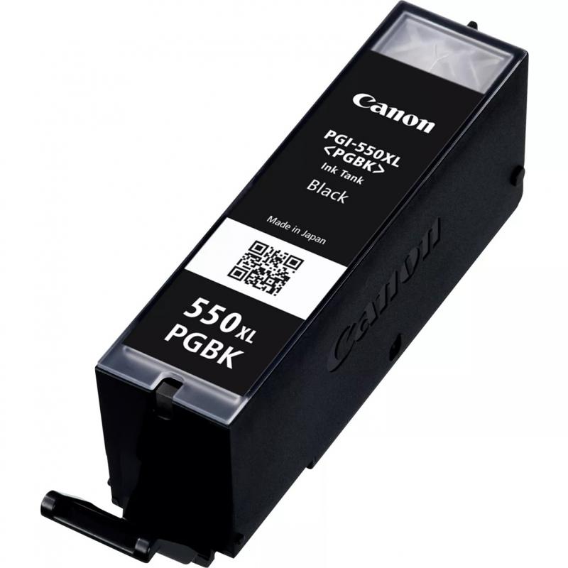 Cartucho tinta canon pgi 550 xl pgbk negro pigmentado  mg5450 - ip7250