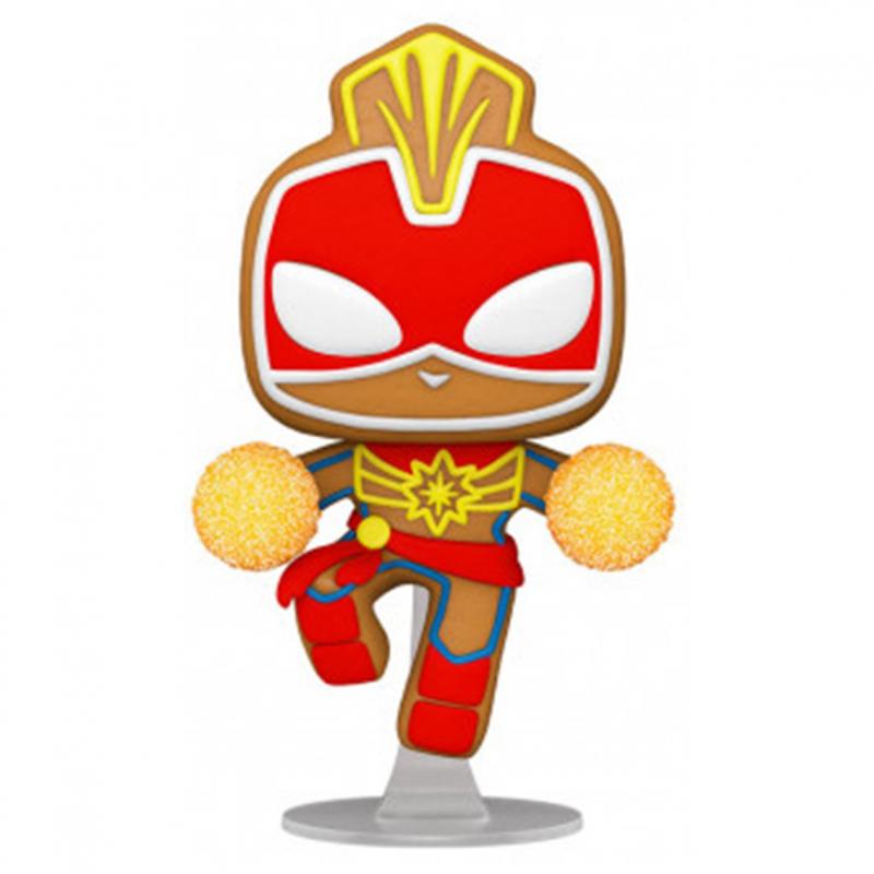 Funko pop marvel navidad galleta jengibre capitana marvel 50661