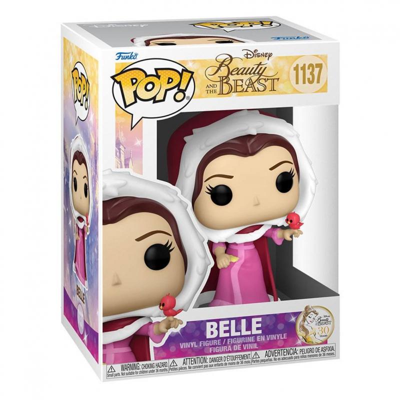 Funko pop disney la bella y la bestia bella en la nieve 57587