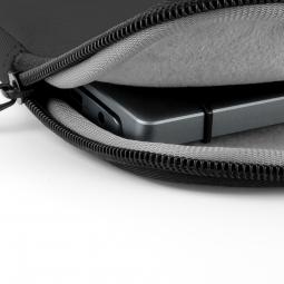 Funda maletin neopreno phoenix para portátil o tablet hasta 14pulgadas interior terciopelo negro
