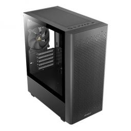 Caja ordenador gaming antec nx500 m - atx 1 x usb tipo c 2 x usb 2.0 sin fuente negro