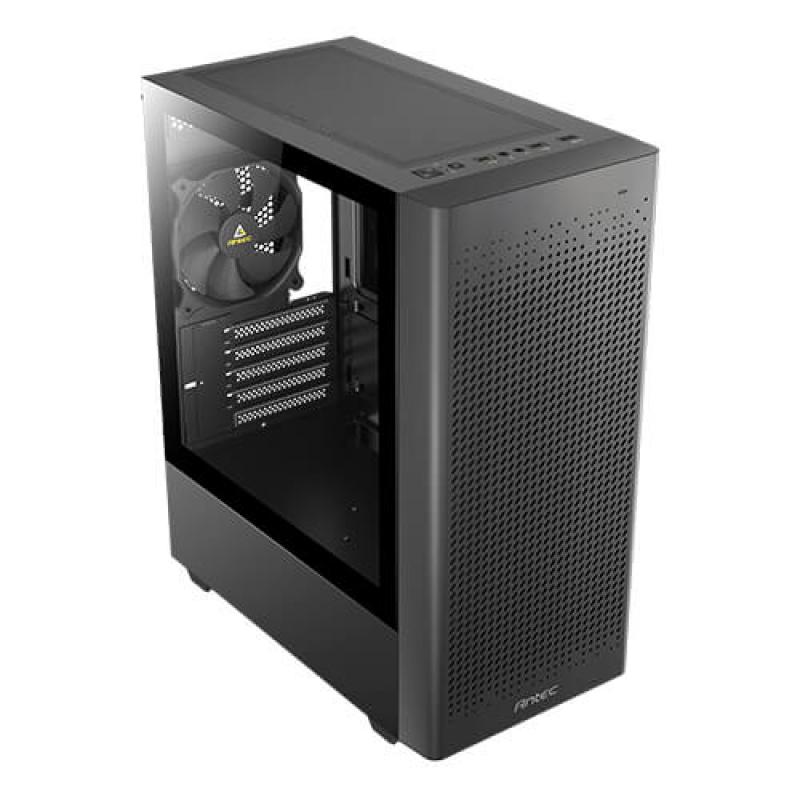 Caja ordenador gaming antec nx500 m - atx 1 x usb tipo c 2 x usb 2.0 sin fuente negro