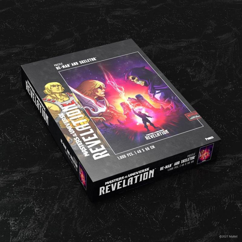 Puzzle amos del universo revelacion he - man & skeletor 1000 piezas