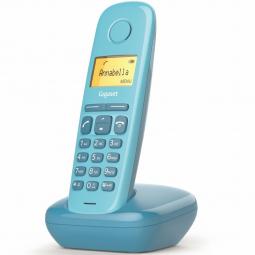 Telefono fijo inalambrico gigaset a170 azul 50 numeros agenda -  10 tonos