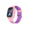 Reloj smartwatch leotec kids allo gps antiperdida rosa y morado 1.3pulgadas