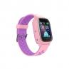 Reloj smartwatch leotec kids allo gps antiperdida rosa y morado 1.3pulgadas