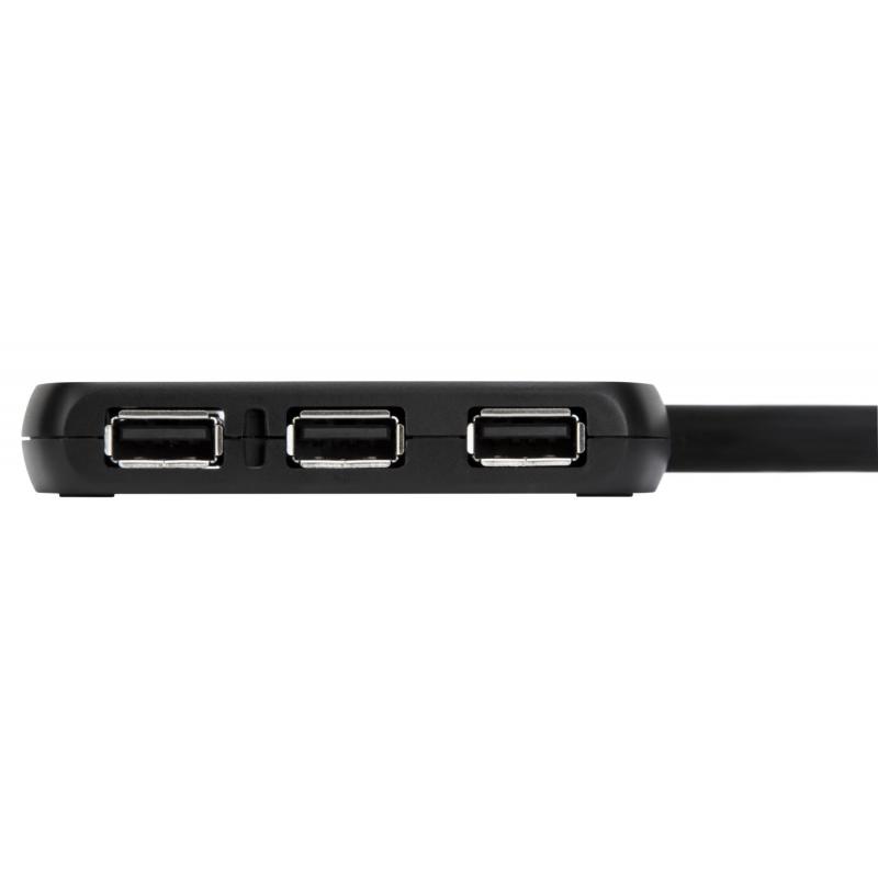 Hub usb targus 4 puertos usb negro