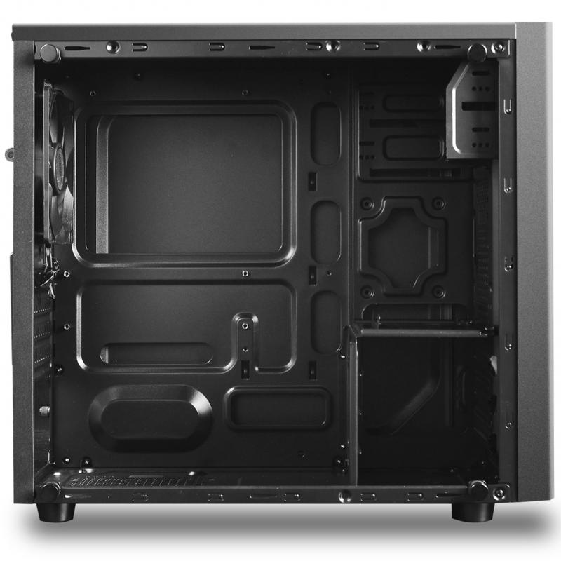 Caja ordenador gaming deepcool 30 micro atx - cristal templado - usb - negro