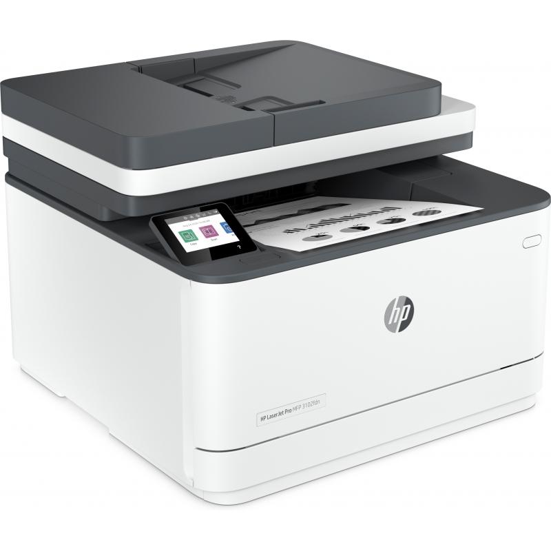 Multifunción láser hp laserjet pro 3102fdn monocromo red duplex