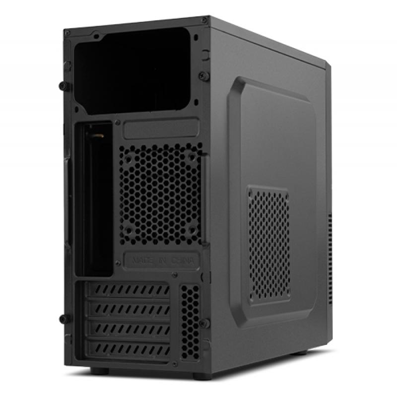 Caja ordenador nox arca micro atx 2 x usb 3.2 negra