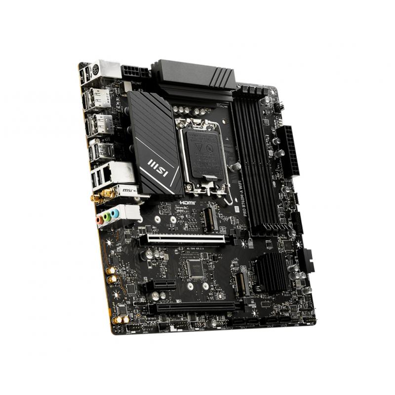 Placa base msi pro b760m - a wifi m - atx -  4x ddr5 -  4x sata3 -  4x usb 3.2 -  2x usb 2.0 911 - 7d99 - 007