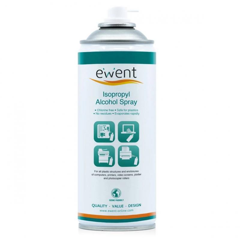 Limpiador de alcohol isopropilico ewent 400ml -  uso vertical