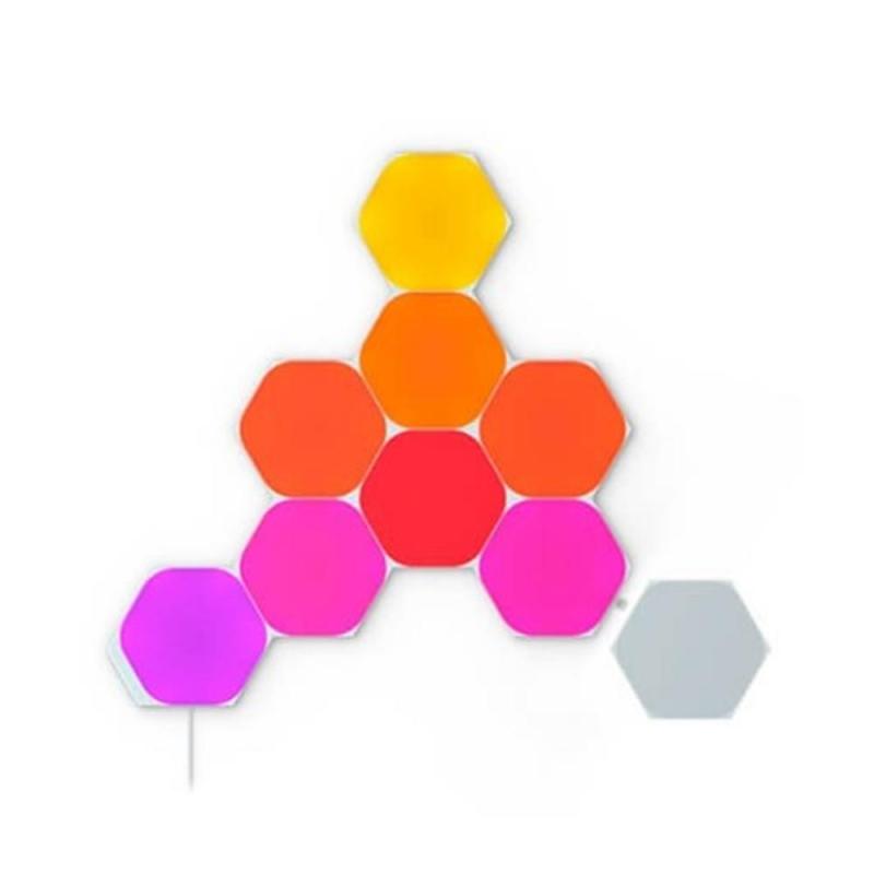 Panel led nanoleaf shapes hexagons starter kit 9pk