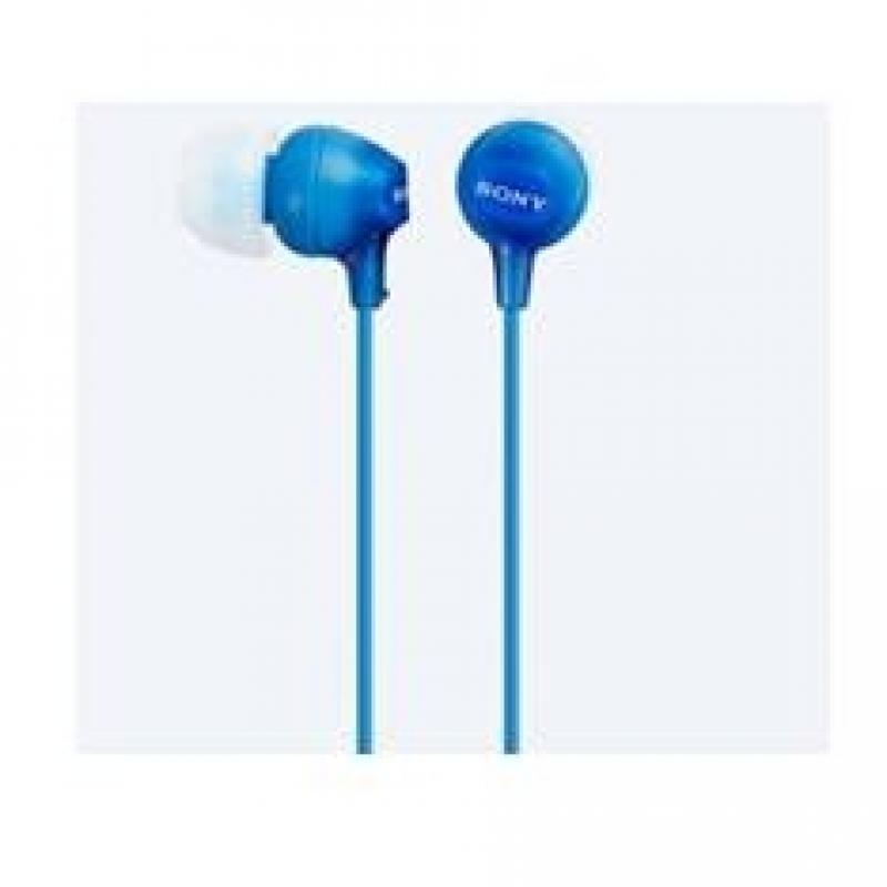 Auriculares sony mdrex15lpli boton azul - Imagen 1