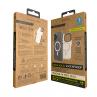 Funda muvit recycletek magsafe shockproof 3m para apple iphone 14 pro max transparente - negra