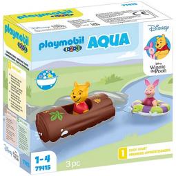 Playmobil 1.2.3 & disney: aventura en el agua con winnie y piglet