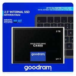 Disco duro interno ssd goodram cx400 2tb 2.5pulgadas sata3