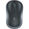 Mouse raton logitech wireless m185 optico  gris  2.4ghz - Imagen 1