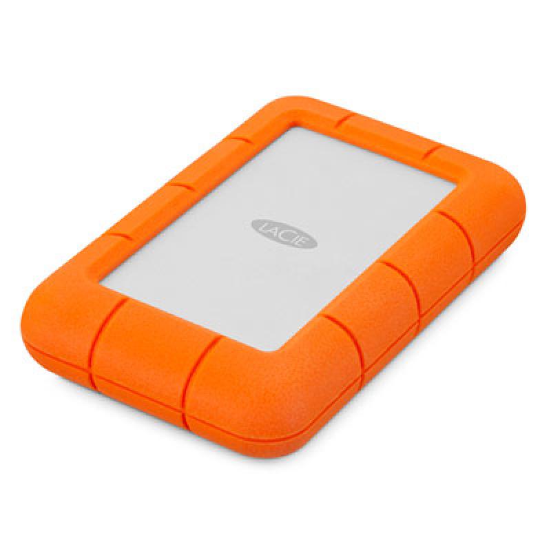 Disco duro externo hdd lacie rugged mini 1tb 2.5pulgadas usb - c