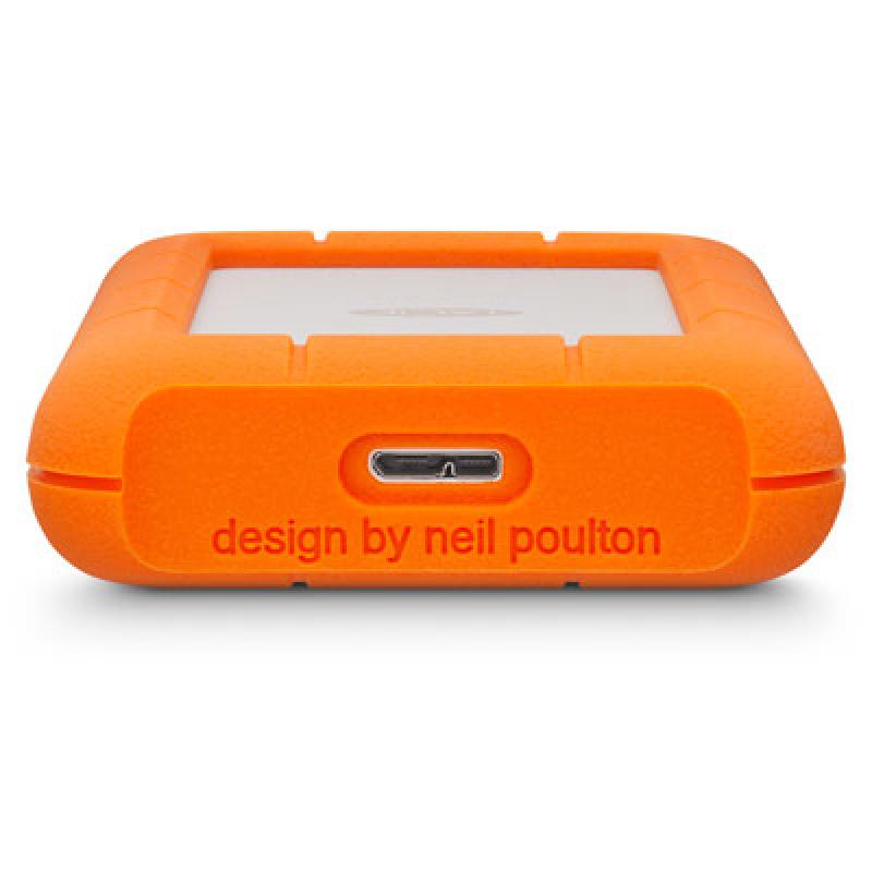 Disco duro externo hdd lacie rugged mini 1tb 2.5pulgadas usb - c