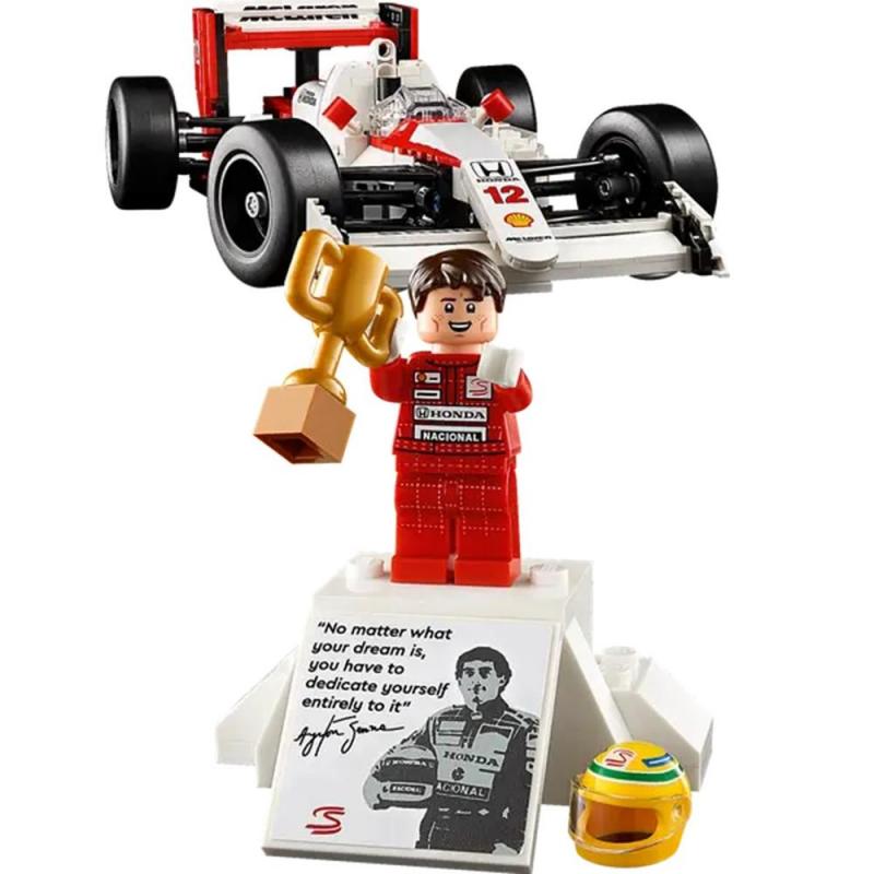 Lego icons mclaren mp4 - 4 y ayrton senna