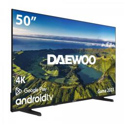 Tv daewoo 50pulgadas led 4k uhd - 50dm72ua - android smart tv
