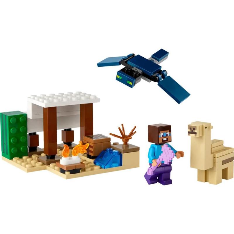 Lego minecraft la expedicion de steve al desierto